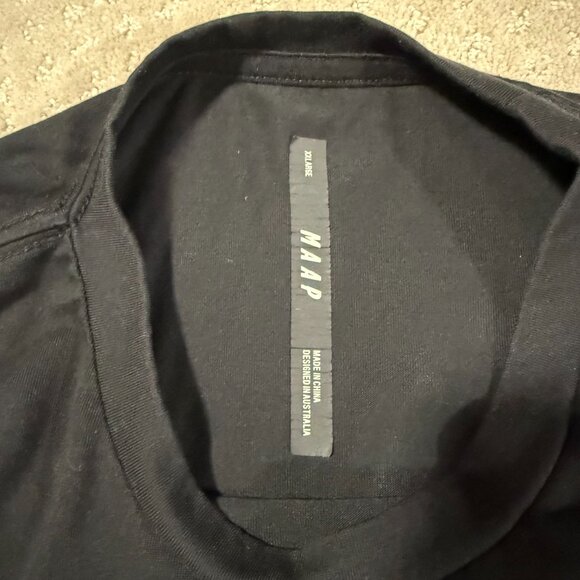 MAAP Spark Tee, Black, XXL - Picture 4 of 5